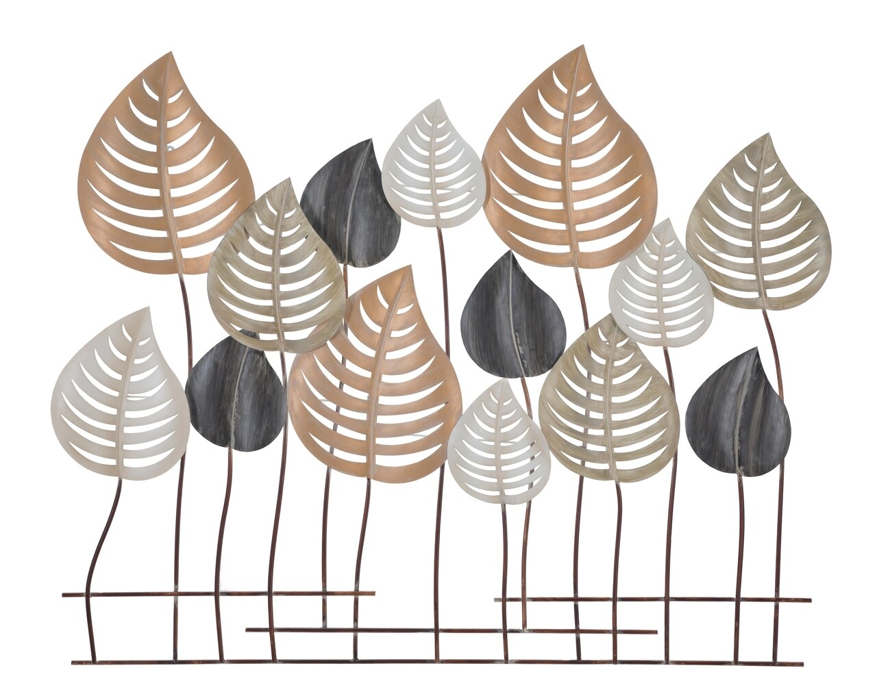 Decoratiune de perete 3D Otip A, Mauro Ferretti, 103.5x84 cm, fier, multicolor - imagine 7